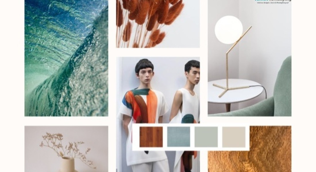 Moodboard interieur: Nostalgia Serenity