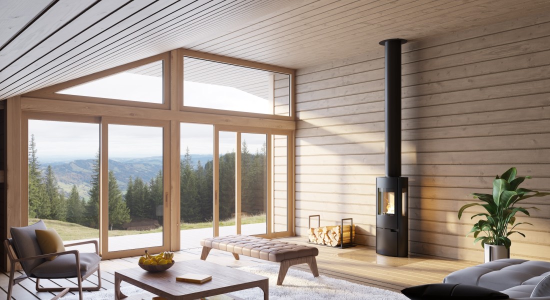 De kracht van Sirius vrijstaande houtkachels