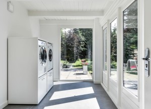 Een wasmachine kast met deuren: ja of nee?