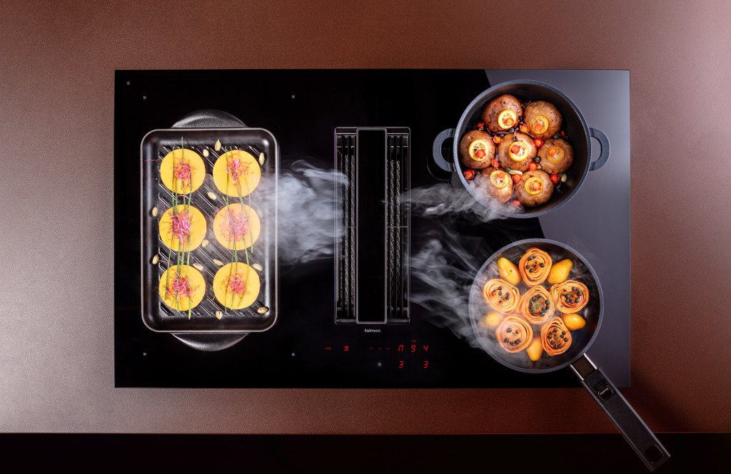 Inductiekookplaat met afzuiging Zero | Falmec