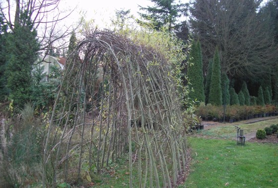 Moestuin afscherming | Wilhout - Wilhout wilgentenen schuttingen