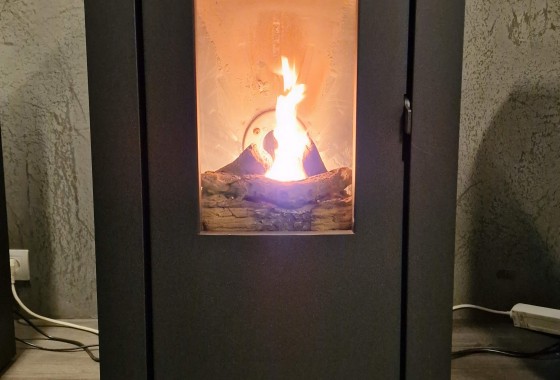 NextElite (strak design) nieuwe generatie pelletkachel - BlueSolid