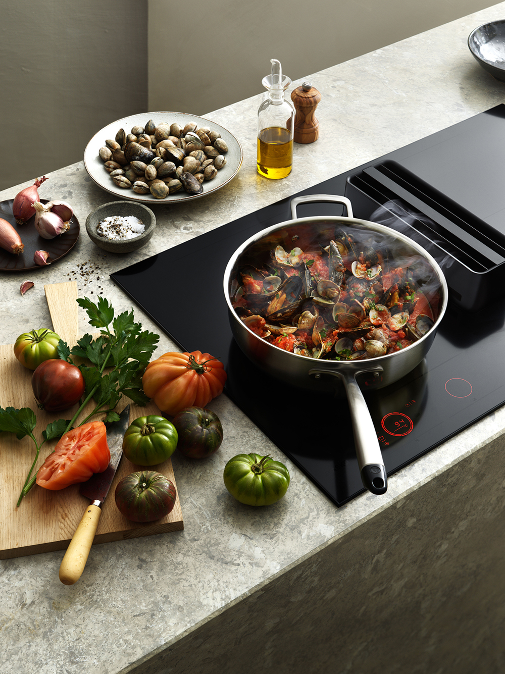 Elevate kookplaat met afzuiging | ATAG