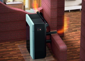 Hoe verwarm je woonkamer, badkamer en slaapkamer met 1 kachel - RIKA: De Oostenrijkse kachel