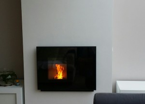 Een inzethaard op pellets zonder nadelen