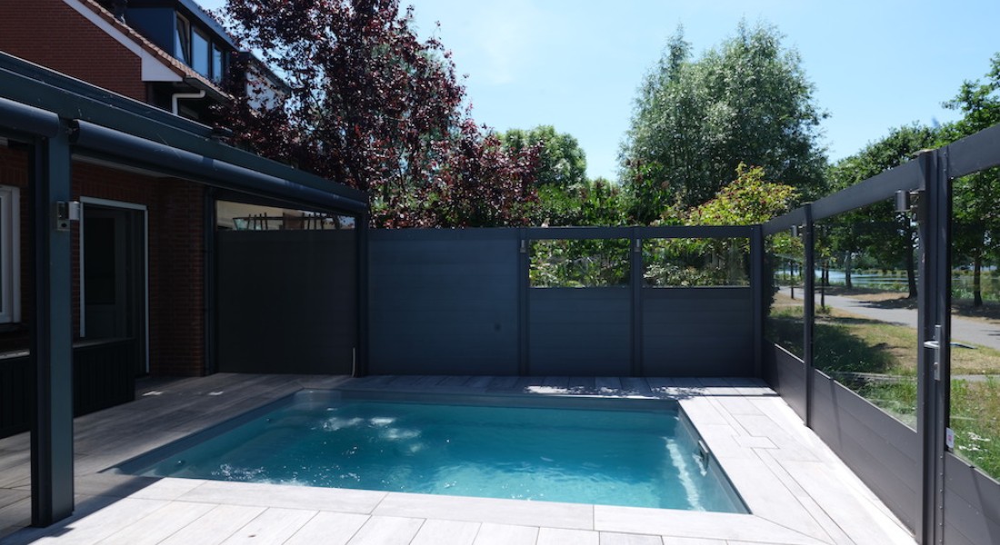 Geniet dagelijks van een dosis ontspanning in eigen zwembad