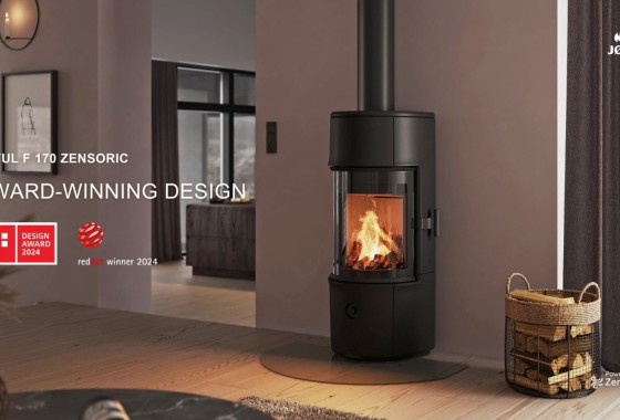 Moderne houtkachels met Scandinavisch design: de prijswinnende Jøtul F 170 Serie - Jøtul
