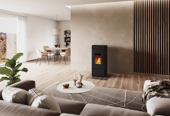 Een stille Oostenrijkse pelletkachel met extreem lage uitstoot - RIKA: De Oostenrijkse kachel