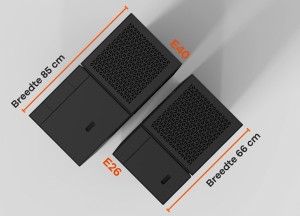 Kachel-en-meubel-in-1 | RIKA Connect EDGE hoekmodel