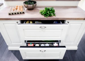 Meer werkruimte in de keuken met ladekoelkasten - 