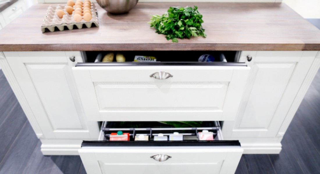 Meer werkruimte in de keuken met ladekoelkasten