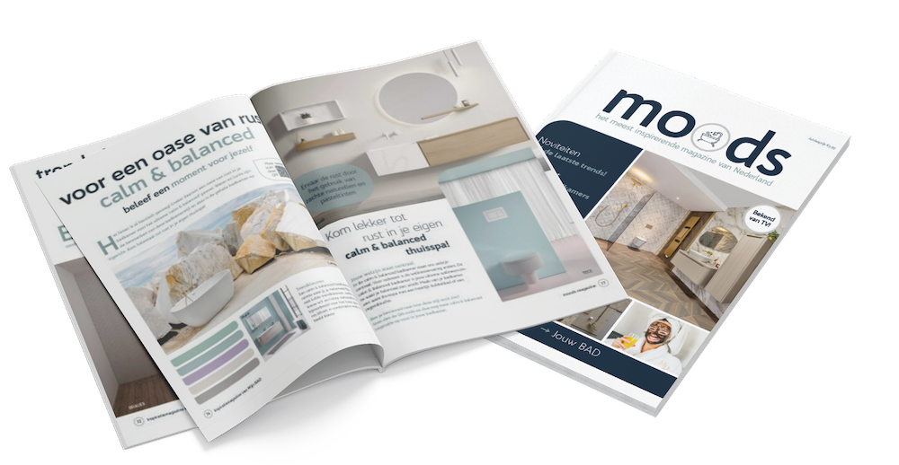 Badkamer magazine Moods | mijn bad in stijl