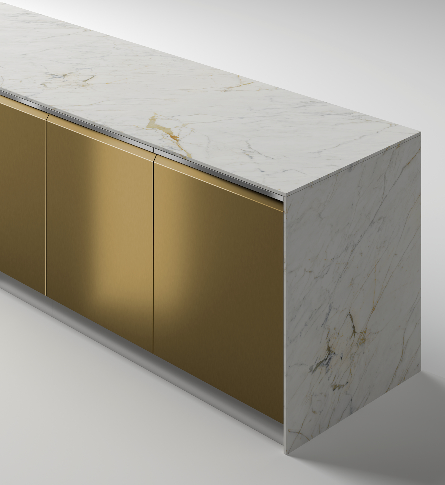 Buitenkeuken met Marazzi werkblad