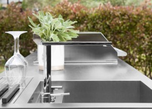 Buitenkeuken van hoogwaardig RVS - Officina Buitenkeukens