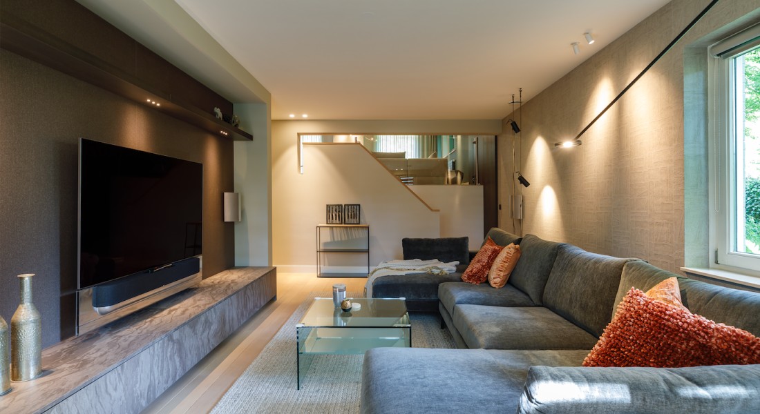 Kleurrijke splitlevel Villa