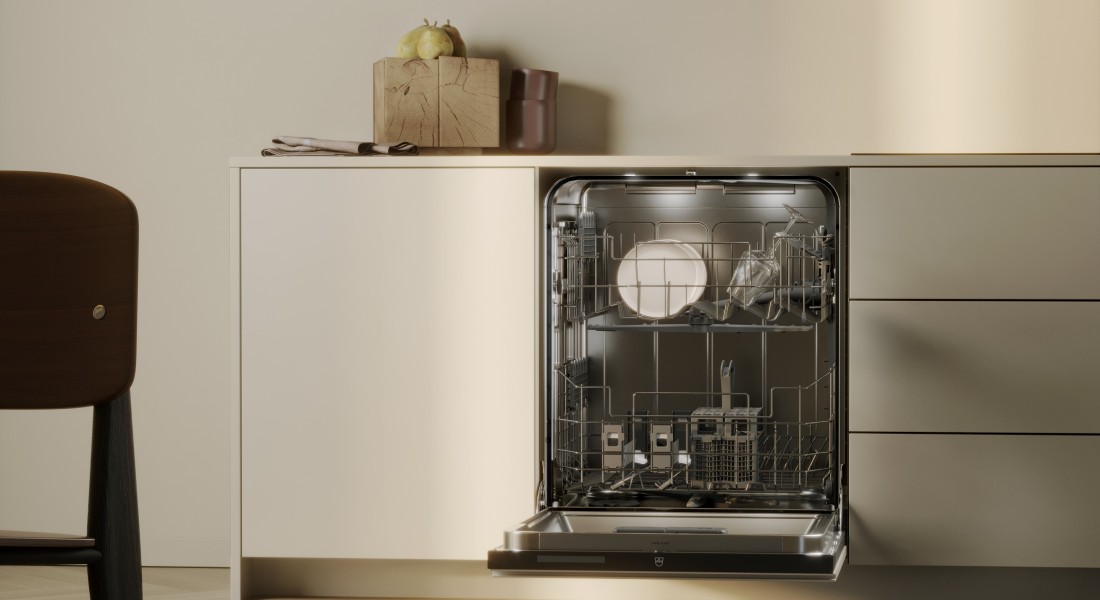 De nieuwe AdoraDish vaatwasser van V-ZUG: energiezuinig en stil