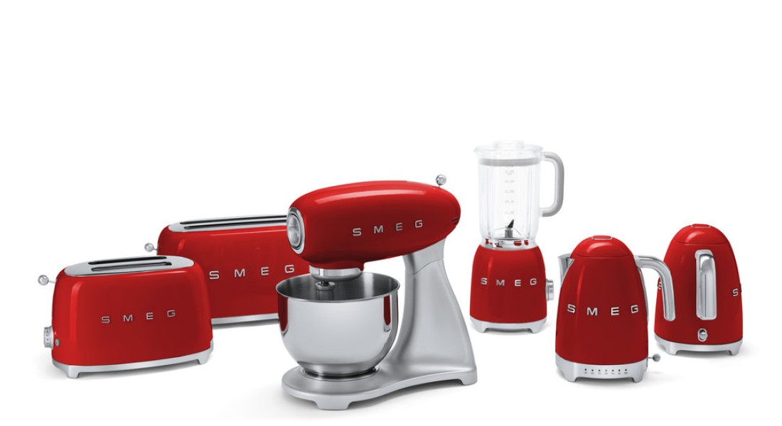 Eyecatcher van Smeg: jaren 50 collectie voor de keuken
