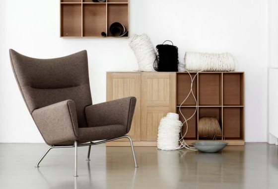 Opvallende leunstoelen van Carl Hansen & Son - Profijt woonmagazine