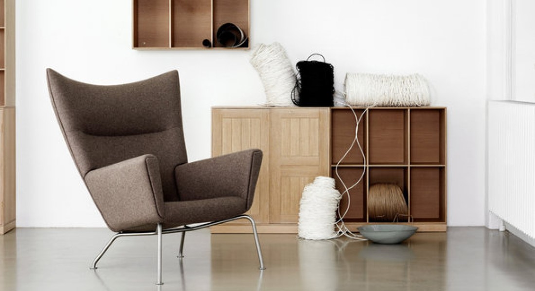 Opvallende leunstoelen van Carl Hansen & Son