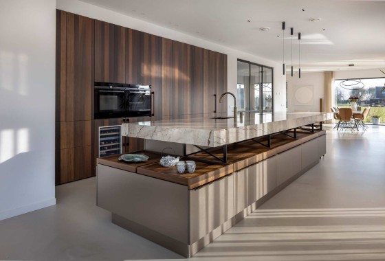 Binnenkijker: De moderne leefkeuken van Martin en Liesbeth - Poggenpohl