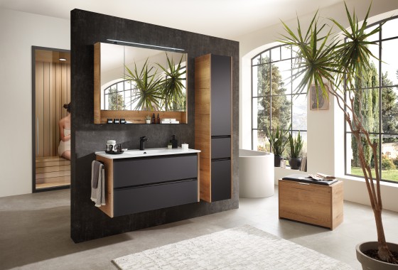 Pelipal badmeubel met glazen fronten - Pelipal Badmeubelen