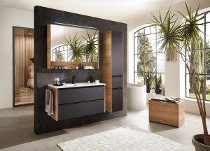 Pelipal badmeubel met glazen fronten - Pelipal Badmeubelen