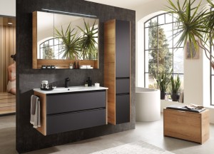 Badmeubel 6040 met glazen fronten | Pelipal