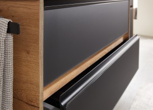 Badmeubel 6040 met glazen fronten | Pelipal