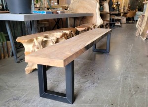 Suar boomstambankje | Woodindustries - Woodindustries