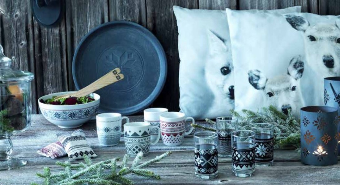 Warme winterse interieur accessoires van IKEA
