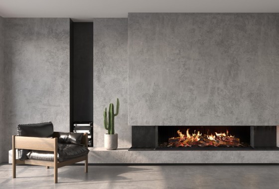 Elektrische haarden iX serie | Trimline iX15 Solus - Trimline Fires