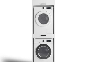 Kast voor wasmachine en droger | Wasombouw - Wasombouw