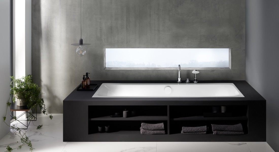 Vul je bad zonder kraan met de handige Geberit badafvoer!