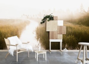 De magische natuur tegen de muur - 