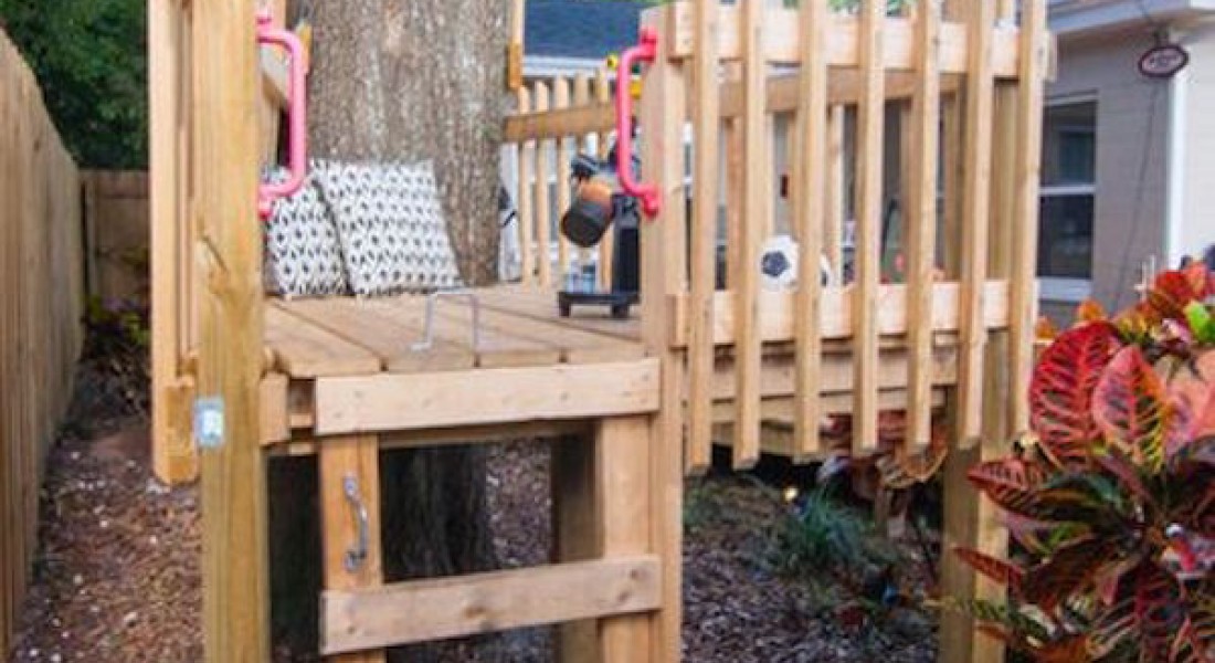 Boomhutten om zelf te maken