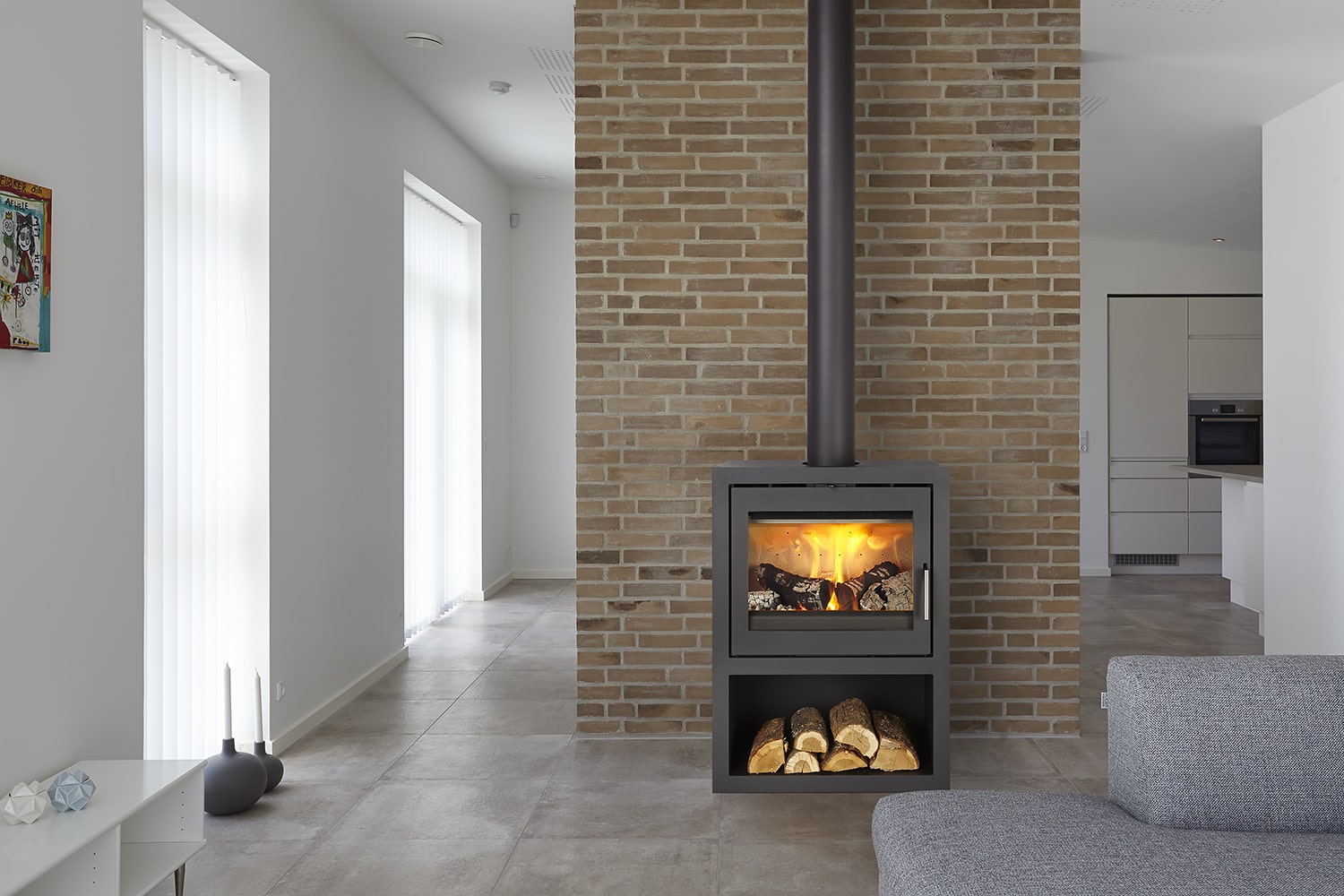 Grote kachel Meteor 550 | Meteor