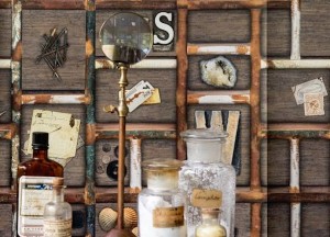 Behang voor de avontuurlijke ontdekkingsreiziger - 