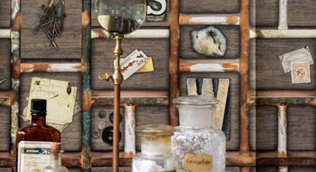 Behang voor de avontuurlijke ontdekkingsreiziger