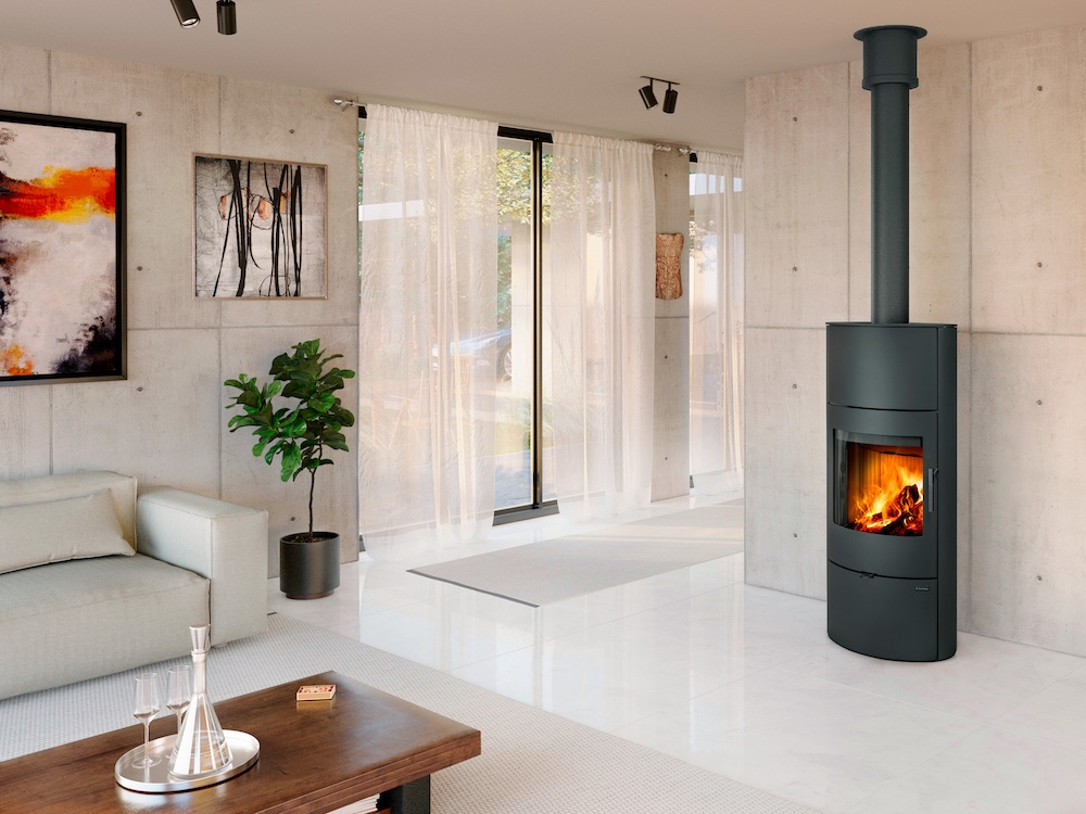 Ovalis-haardkachel | Romotop