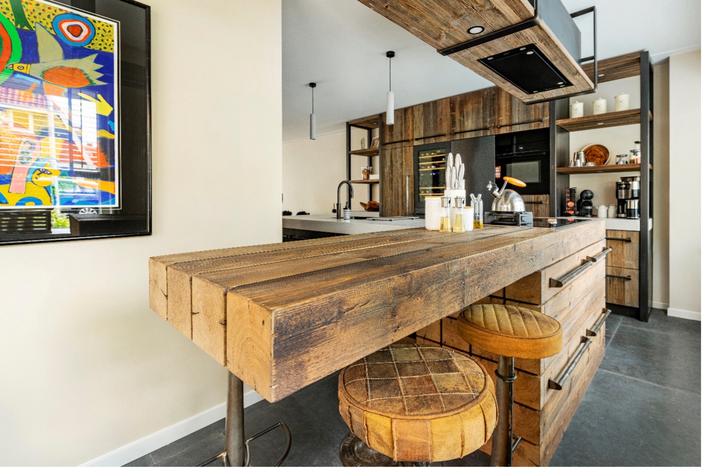 Landelijke barnwood keuken | RestyleXL