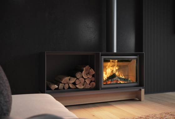 Stûv 16-D4 houtkachel: warmte en stijl voor elk interieur - Stûv