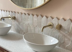 Marokkaanse tegels in de badkamer - 