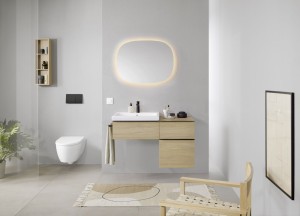 Option Round en Oval verlichte spiegels voor wie houdt van design | Geberit