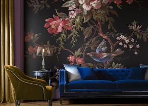 Behang als muurschildering - 