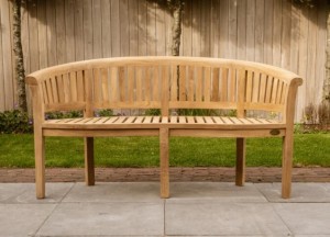 Teak tuinbank Washington 160 | Puurteak - Puurteak tuinmeubelen