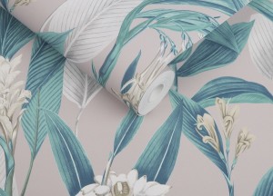 Dit behang is hot! Botanische wanden - 