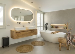 Japandi-stijl badkamer | RestyleXL