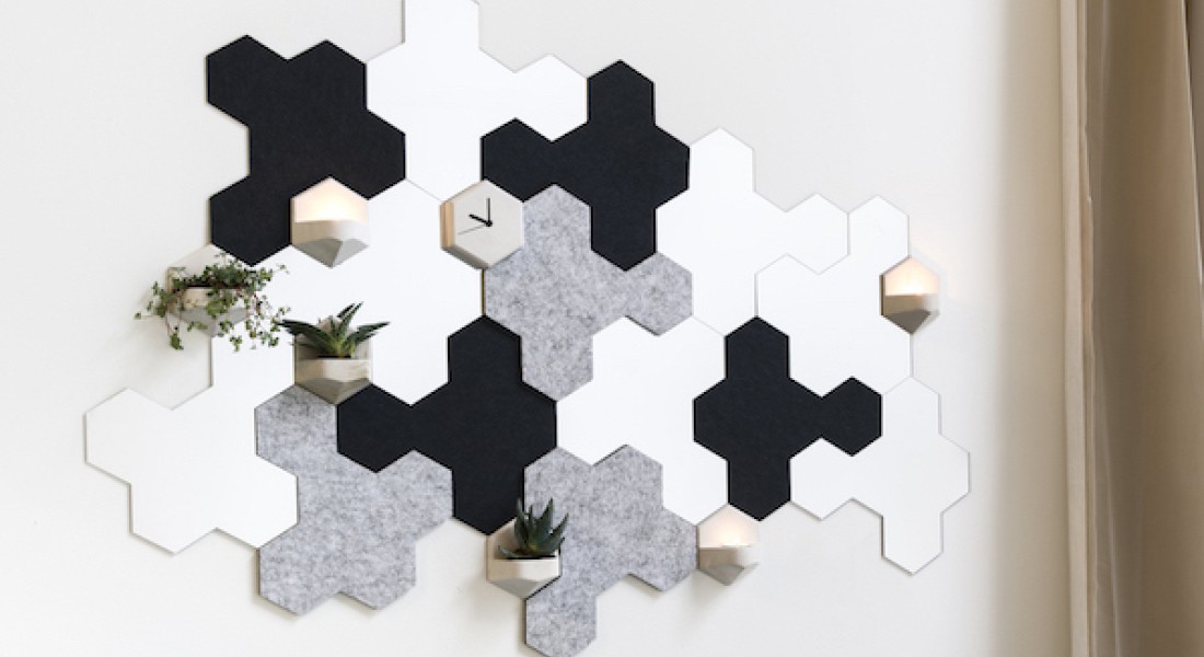 Unieke wandsystemen sieren de kamer