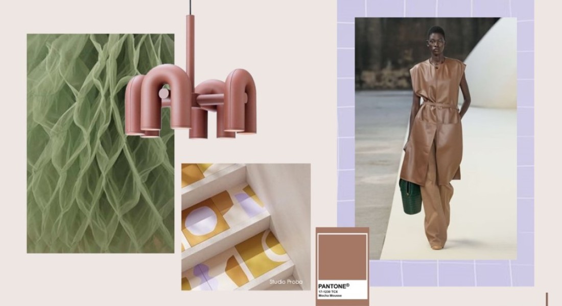 Moodboard Mocha Mousse - de kleur van 2025