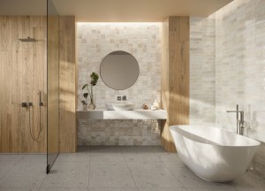 Waarom beige dé trendkleur is voor je badkamer - 